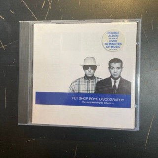 Pet Shop Boys - Discography (The Complete Singles Collection) CD (VG/M-) -synthpop-